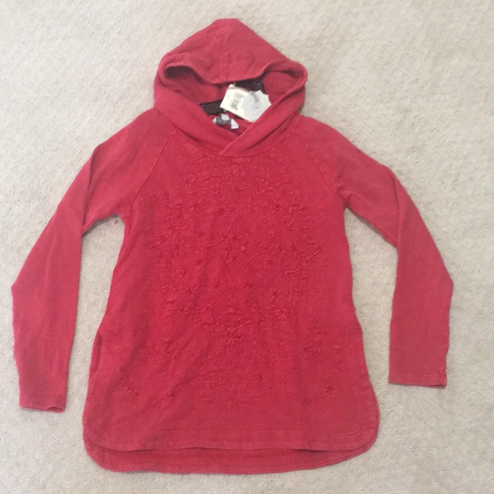 NWT faded red hoodie